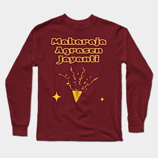 Indian Festivals - Maharaja Agrasen Jayanti Long Sleeve T-Shirt